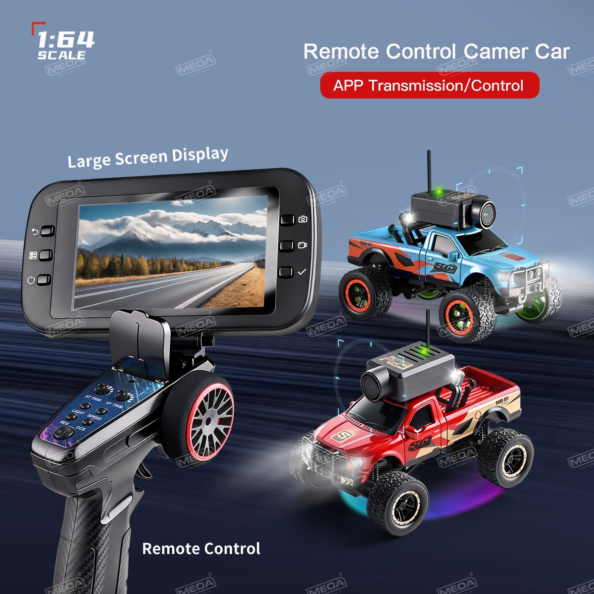 Rc Hobby Grade Cars - Wltoys 6407 1/64 FPV First Person