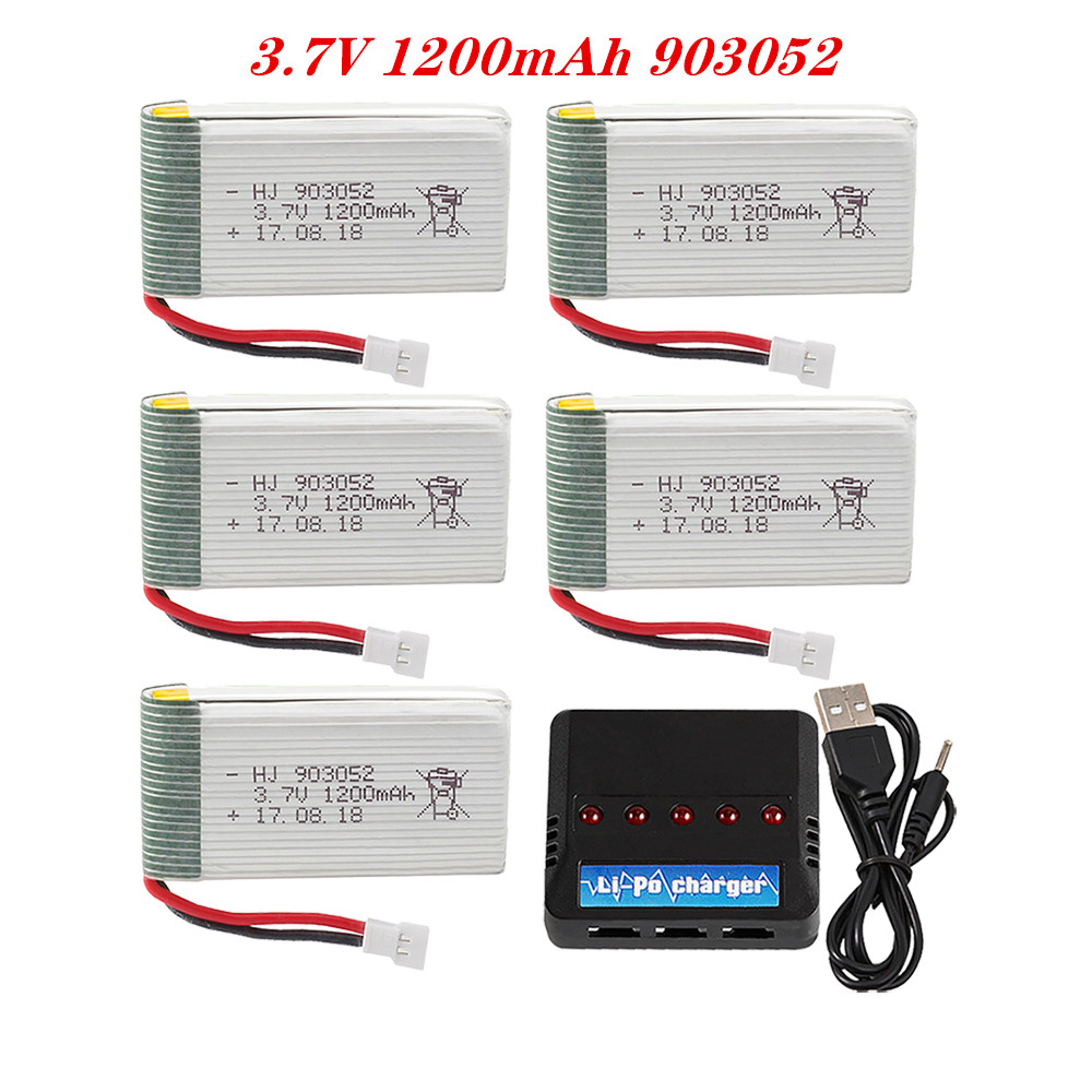 Rc Hobby Vehicles - 3.7V 1200mah 903052 Lipo Battery Charger