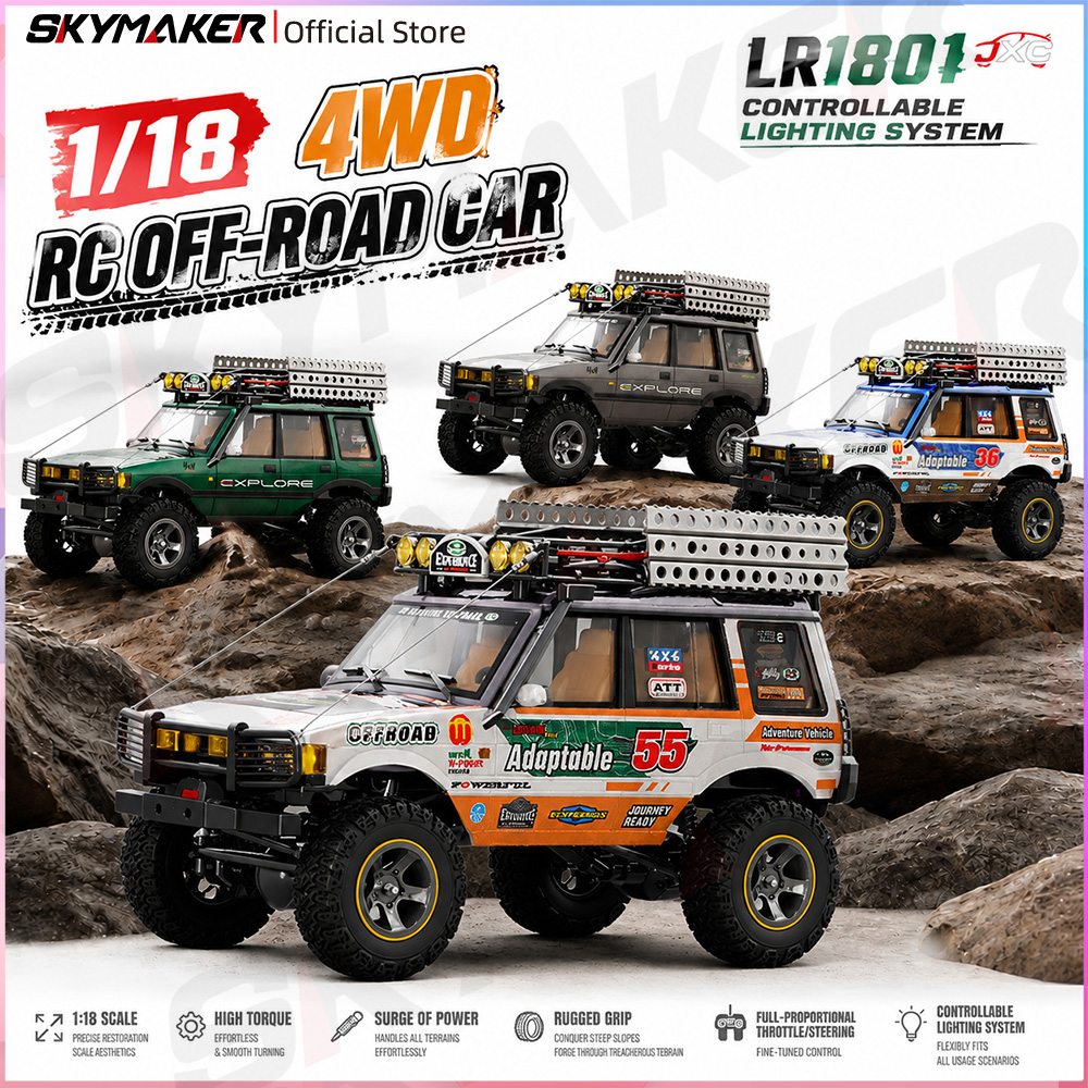 Rc Hobby Grade Cars - LR1801 JXC 1/18 4WD 2.4G Full