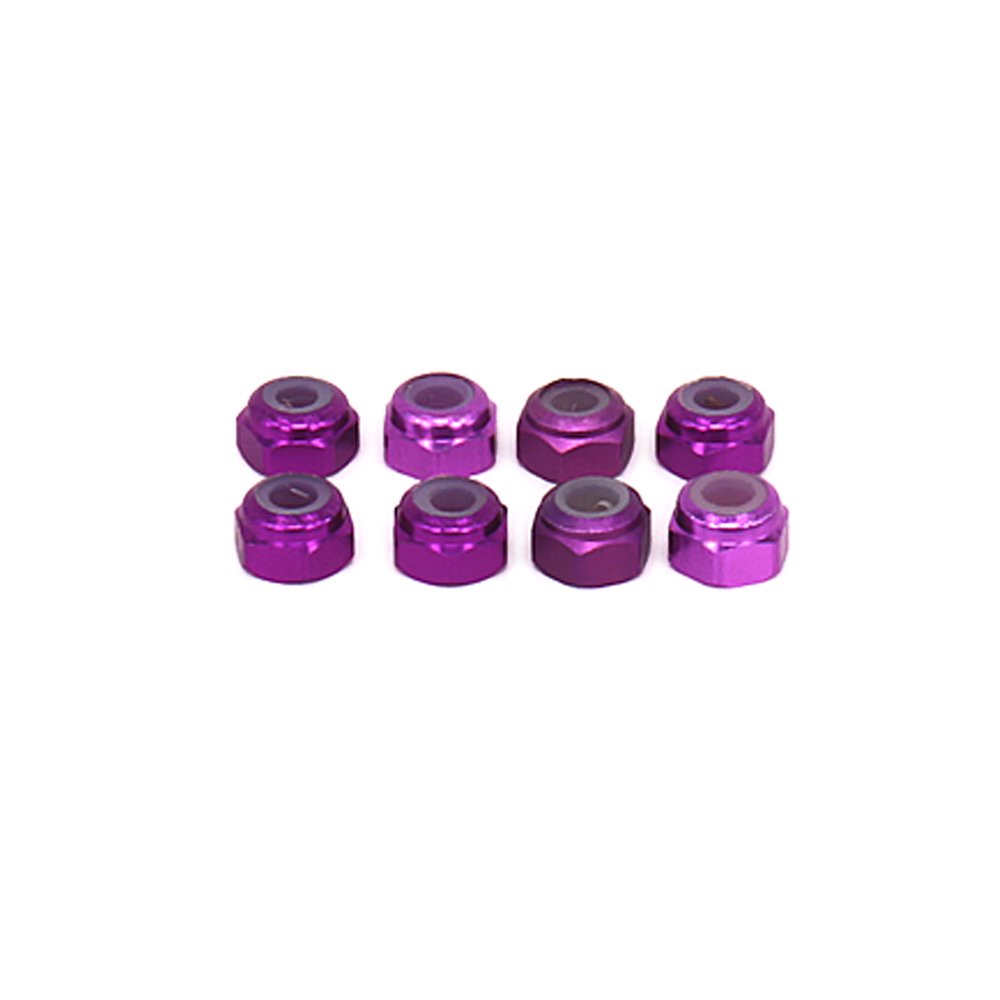 8pcs RCAWD Wheel Hex Lock Nut  - Rc Hobby Nut 评论和价格