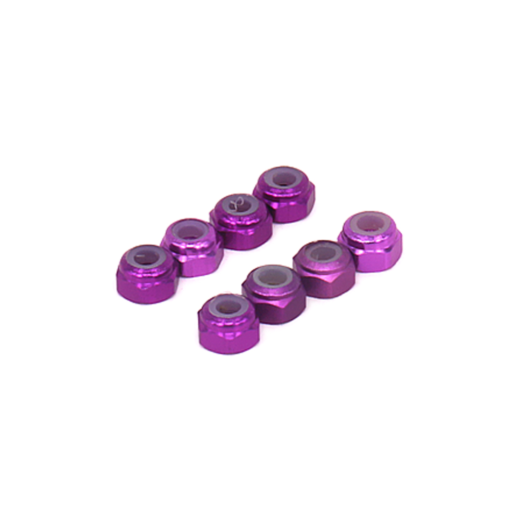 8pcs RCAWD Wheel Hex Lock Nut  - Rc Hobby Nut 评论和价格