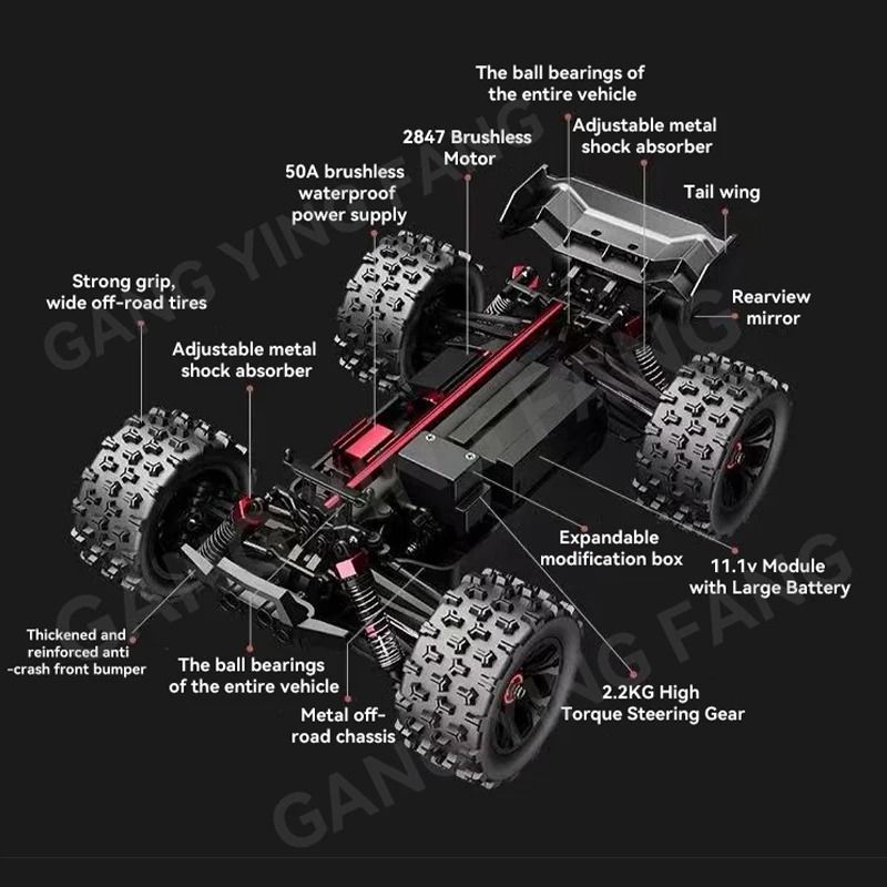 1:14 Ratio 80 Kilometers Per H - Rc Hobby Grade Cars 评论和价格