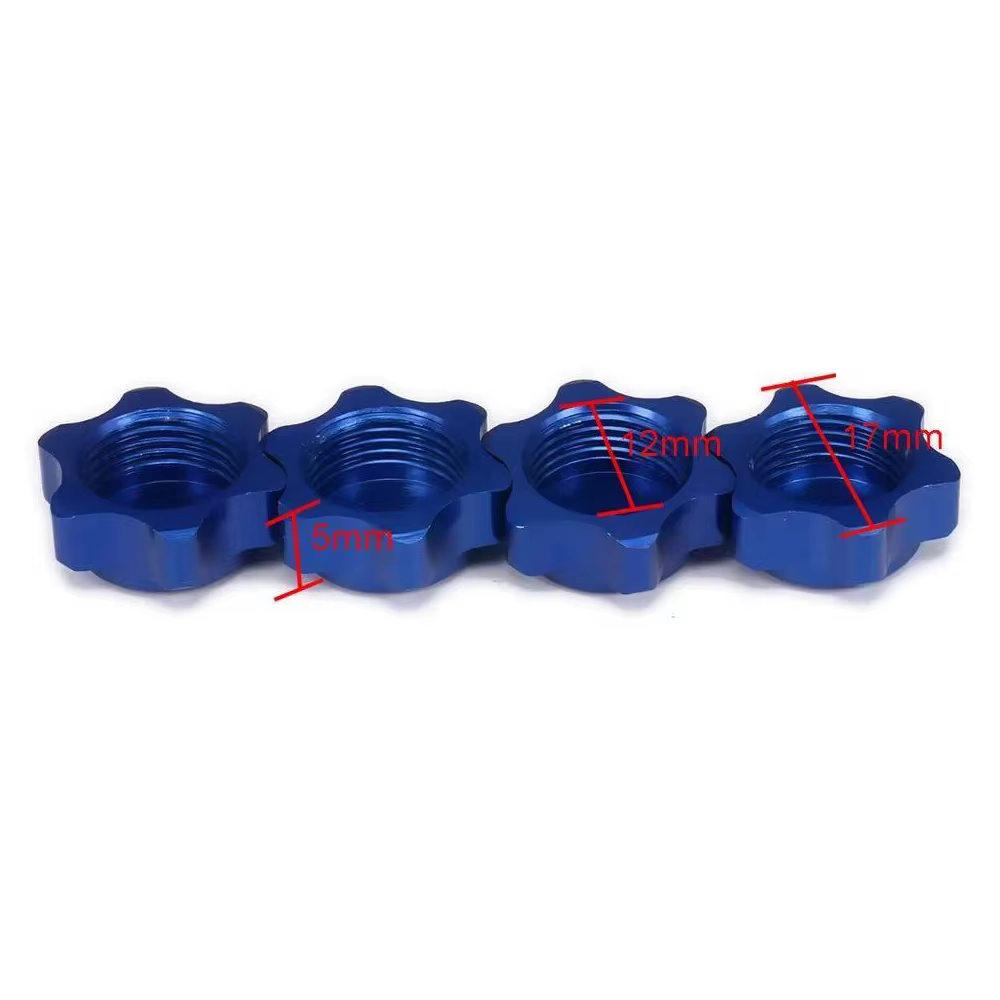17mm Aluminum Wheel Hub Hex Nu - Rc Hobby Nut 评论和价格
