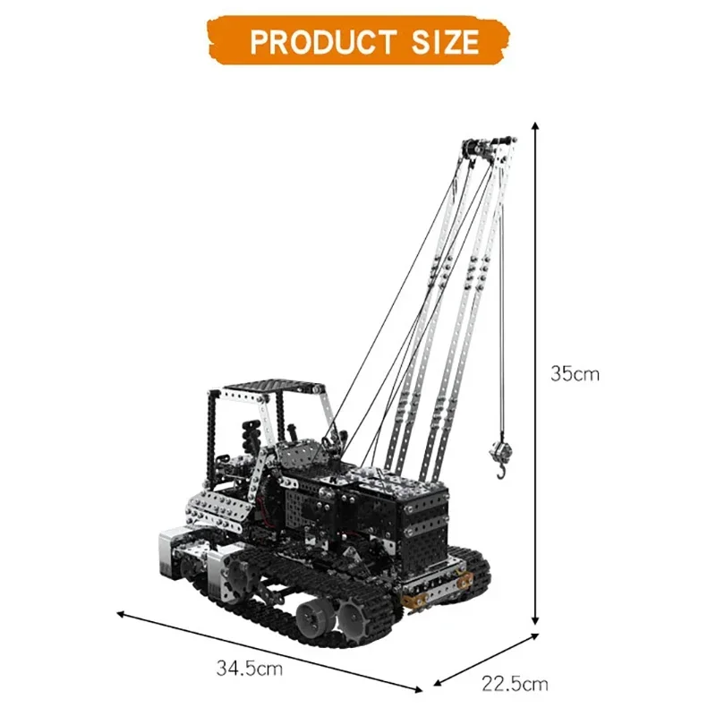 DIY Metal RC Crane Electric Ho - Rc Hobby Toys 评论和价格