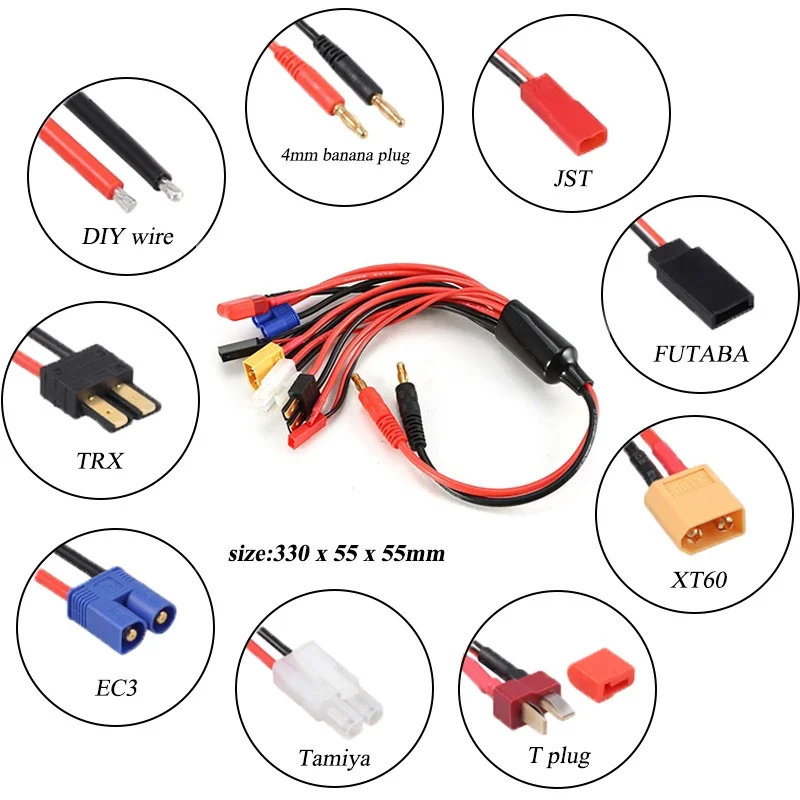 Battery Charger Convert Cable  - Rc Hobby Line 评论和价格