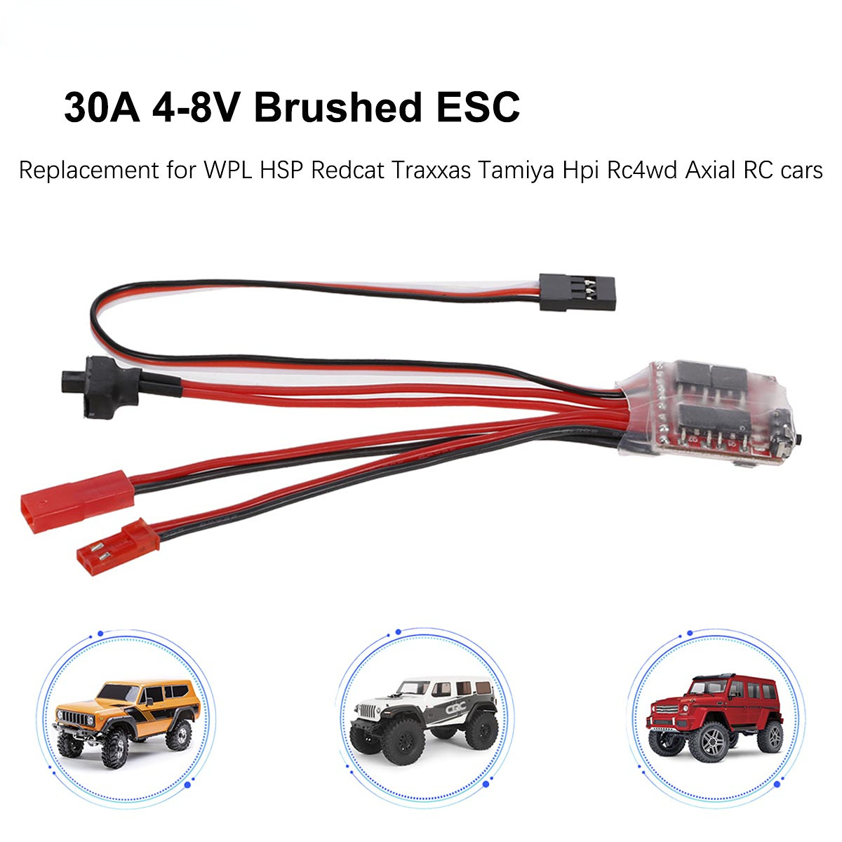 Mini RC Car 30A Brushed ESC Fo - Rc Hobby Toys 评论和价格