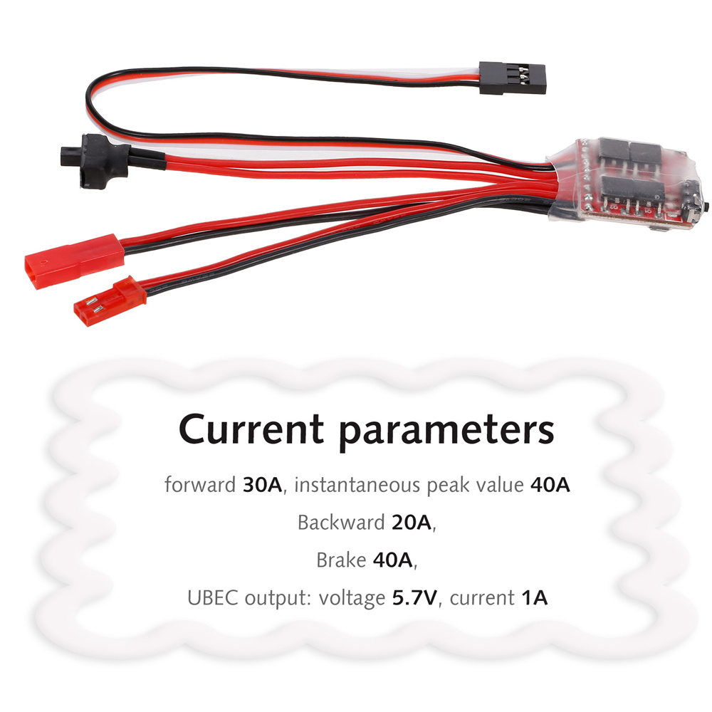 Mini RC Car 30A Brushed ESC Fo - Rc Hobby Toys 评论和价格