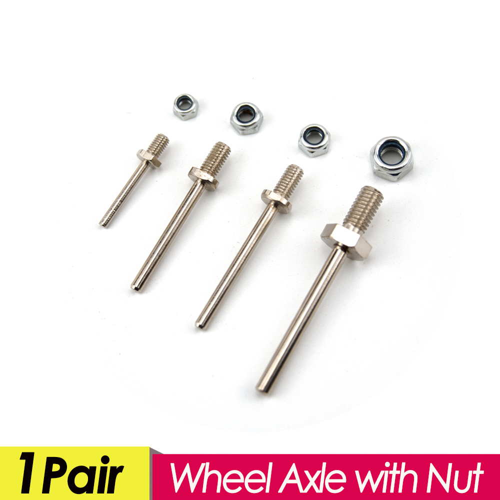 1Pair Wheel Axles Steel Shaft  - Rc Hobby Nut 评论和价格