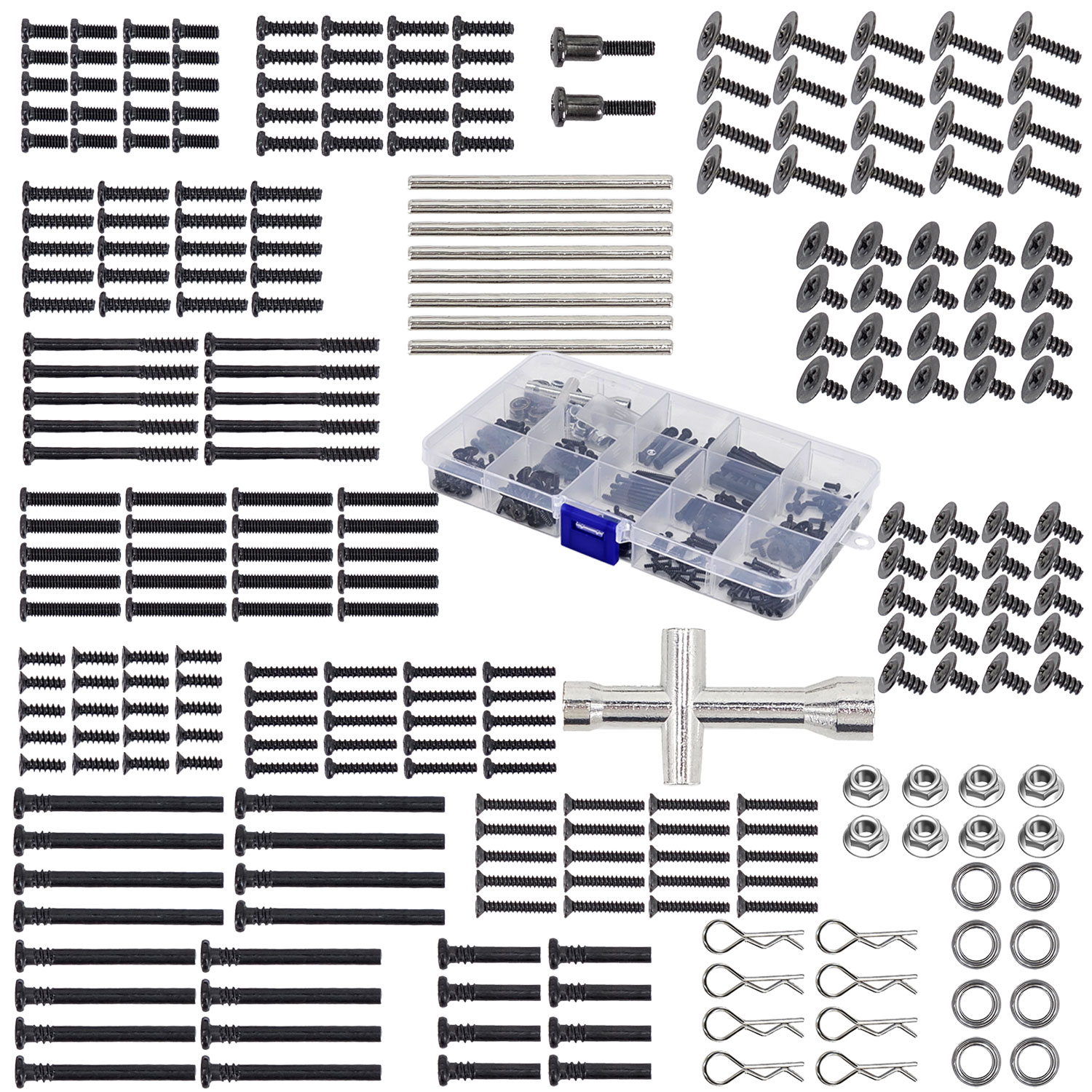 SCY 269-Piece RC Car Tool Kit  - Rc Hobby Nut 评论和价格
