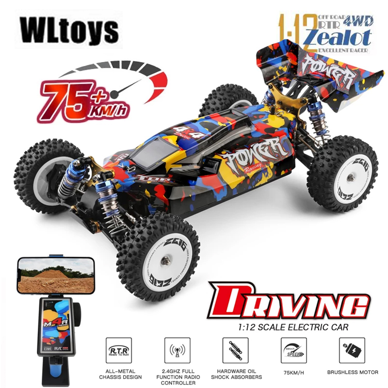 WLtoys 124017 124007 75KM/H  R - Rc Hobby Grade Cars 评论和价格