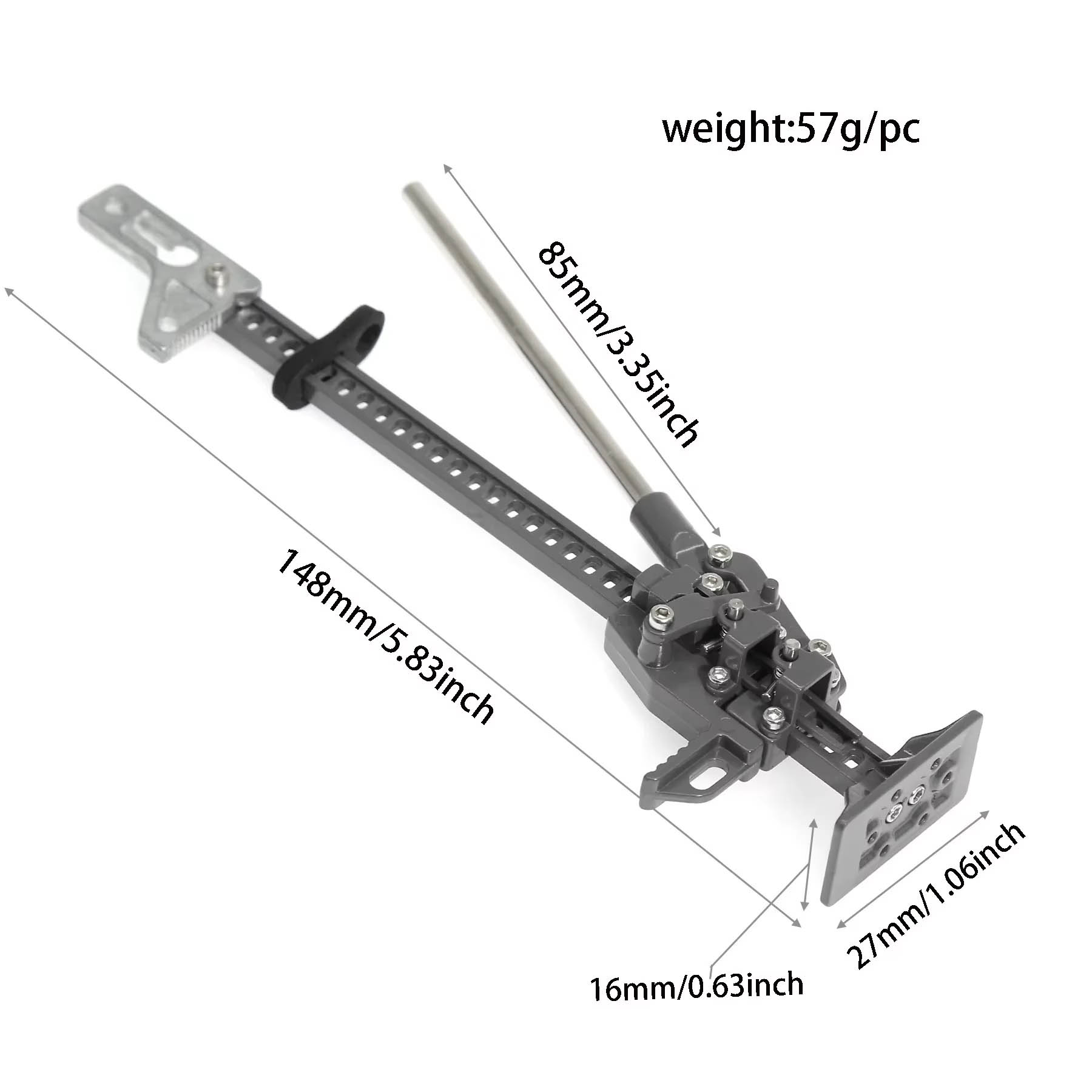 1PC 1/10 RC Crawler Metal Lift - Rc Hobby Toys 评论和价格