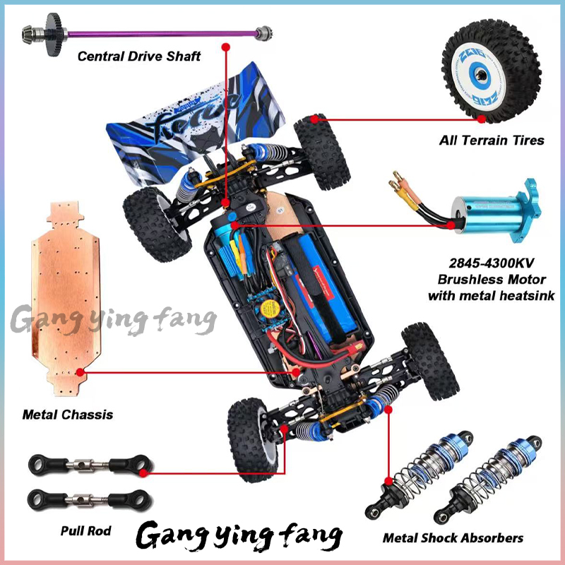 1/12 124017 Wltoys -V8  2.4G R - Rc Hobby Grade Cars 评论和价格