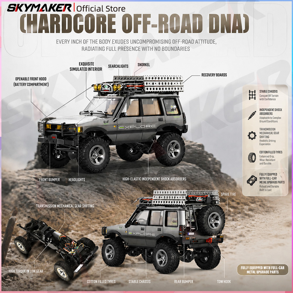 LR1801 JXC 1/18 4WD 2.4G  Full - Rc Hobby Grade Cars 评论和价格